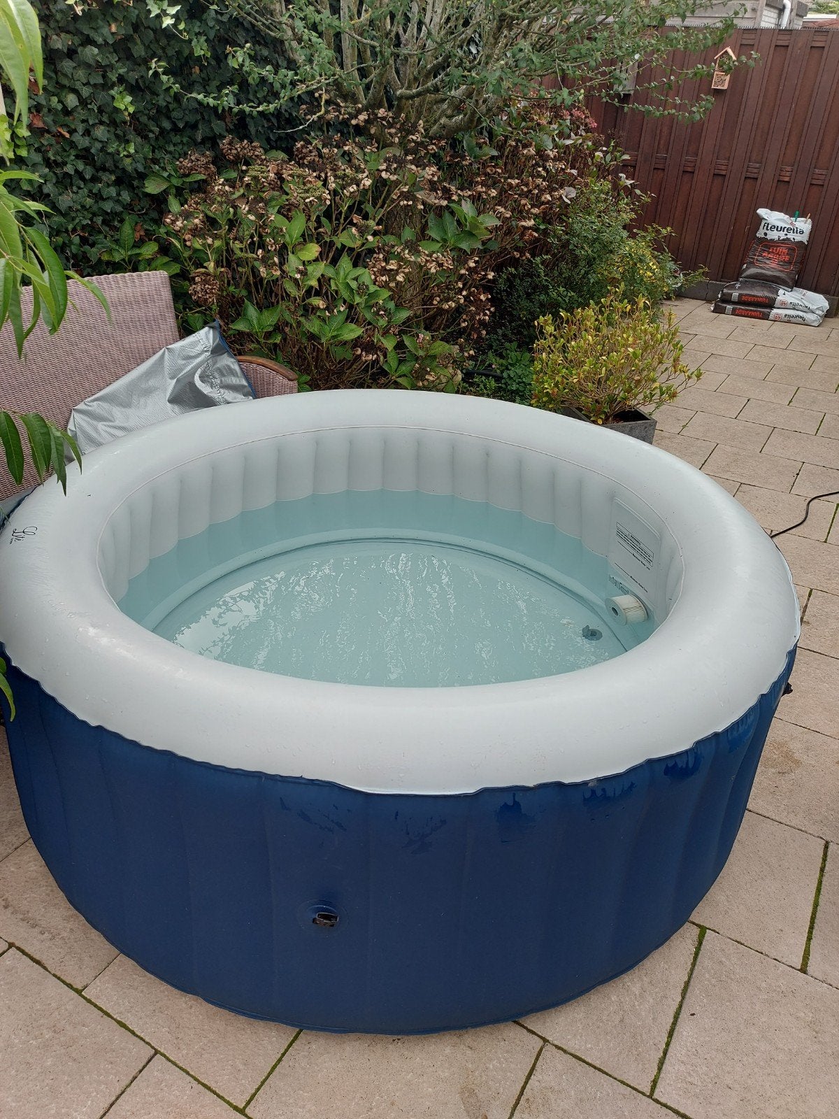 bubbelbad lite by Mspa, Ophalen, Gebruikt, Afdekzeil, Opblaasbaar