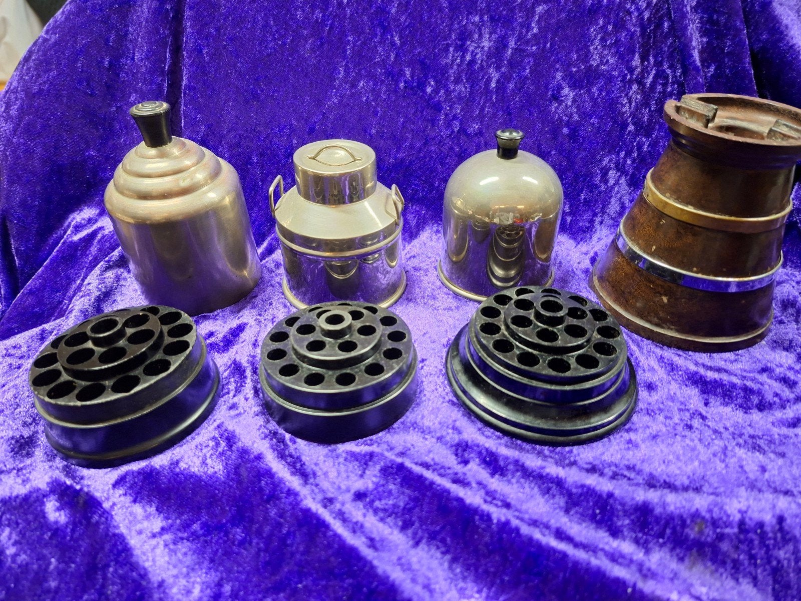 Unieke 4-delige Art Deco bakeliet rokersset Jaren '30!, Ophalen of Verzenden