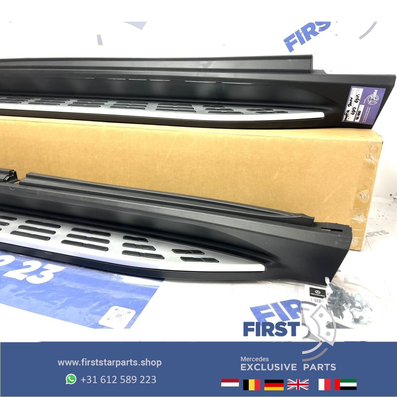 W167 V167 C167 GLE AMG ZIJSKIRTS SET DORPEL LIJSTEN TREEPLAN, Gebruikt, -, Ophalen of Verzenden, Bumper