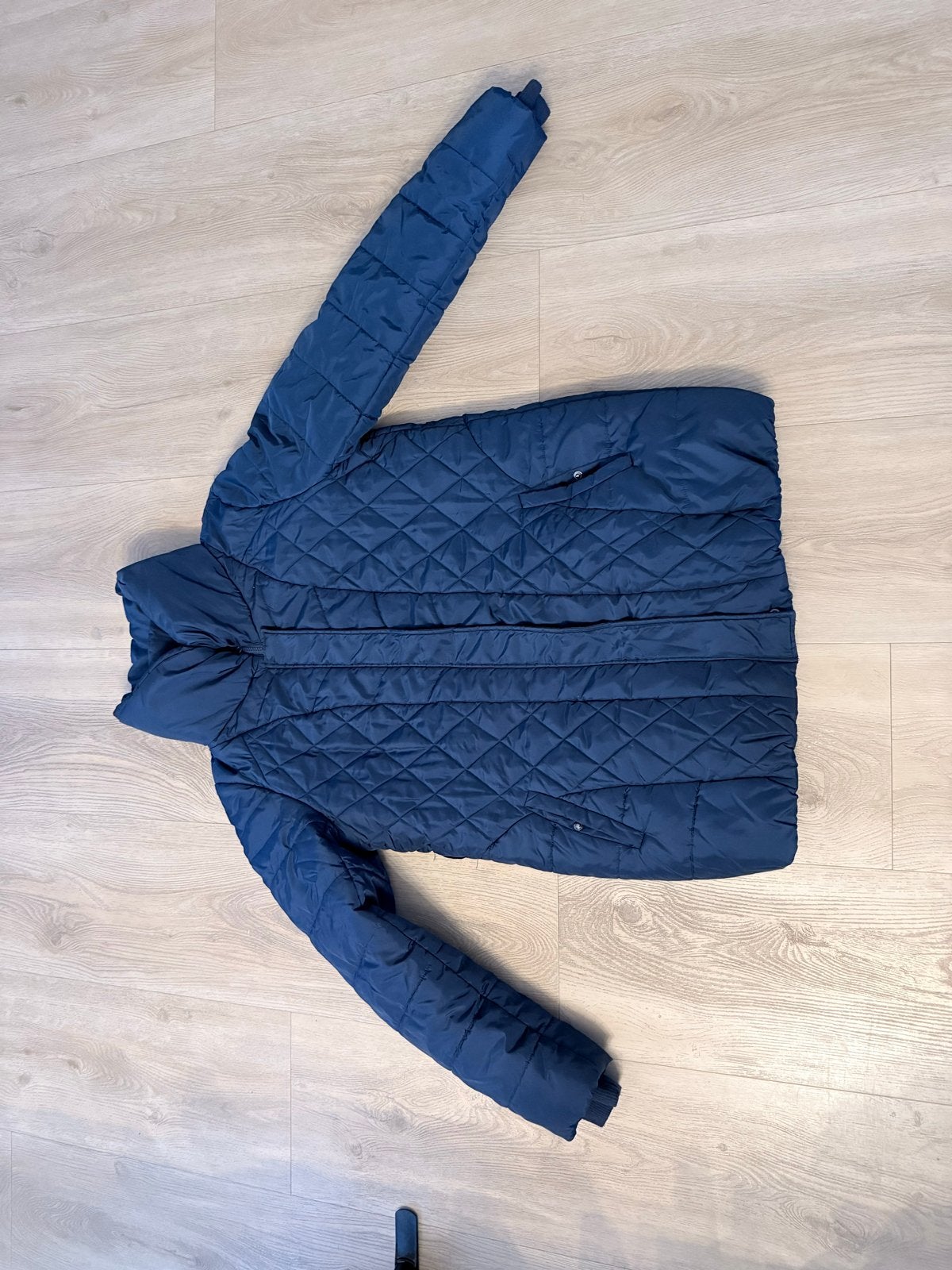 Mamalicious zwangerschapsjas - Maat L, Ophalen of Verzenden, Zo goed als nieuw, Maat 42/44 (L), Blauw