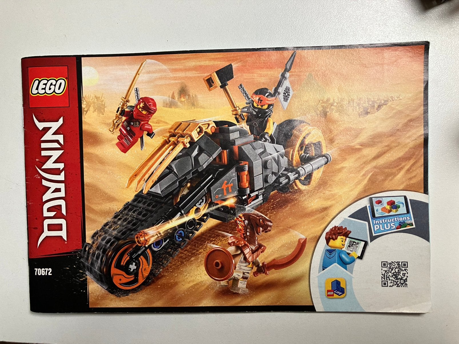 Lego ninjago 70672, Kinderen en Baby's, Speelgoed | Duplo en Lego, Compleet, Lego, Ophalen of Verzenden, Zo goed als nieuw