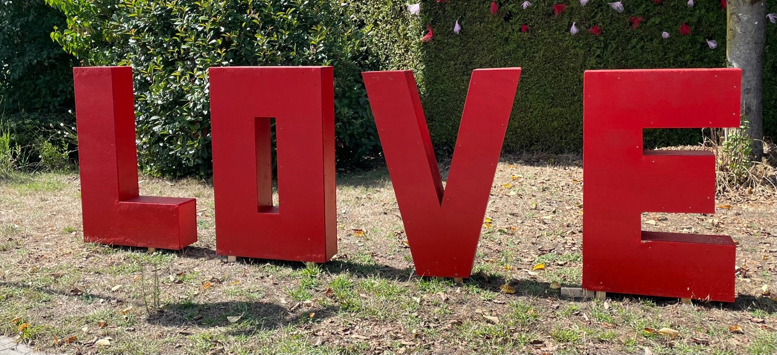 3D LOVE letters, Ophalen, Zo goed als nieuw