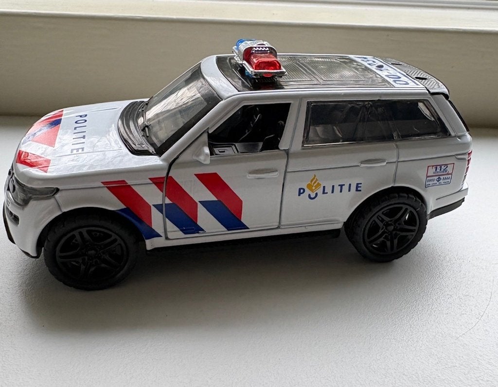 Range Rover POLITIE - POLICE 1:43, Hobby en Vrije tijd, Modelauto's | 1:43, Ophalen of Verzenden, Nieuw, Auto, Overige merken