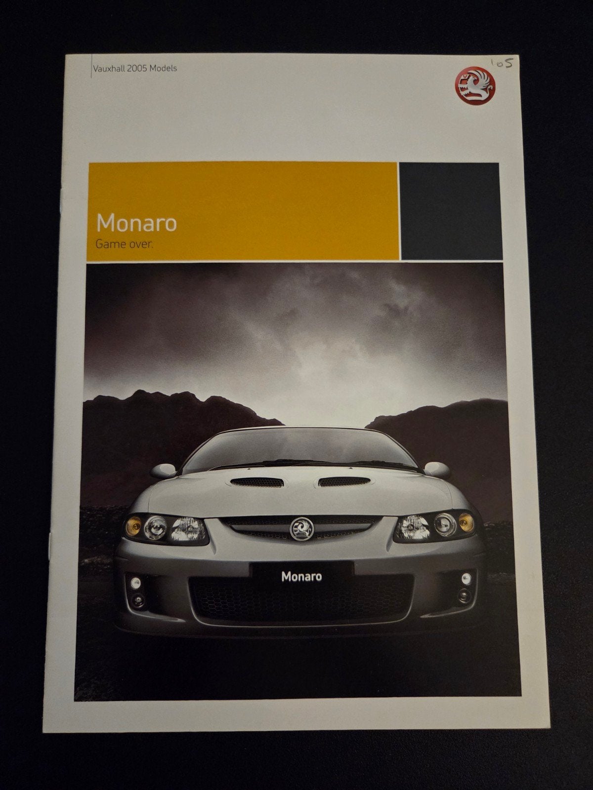 Brochure Vauxhall Monaro 2005, Ophalen of Verzenden, Zo goed als nieuw, Overige merken