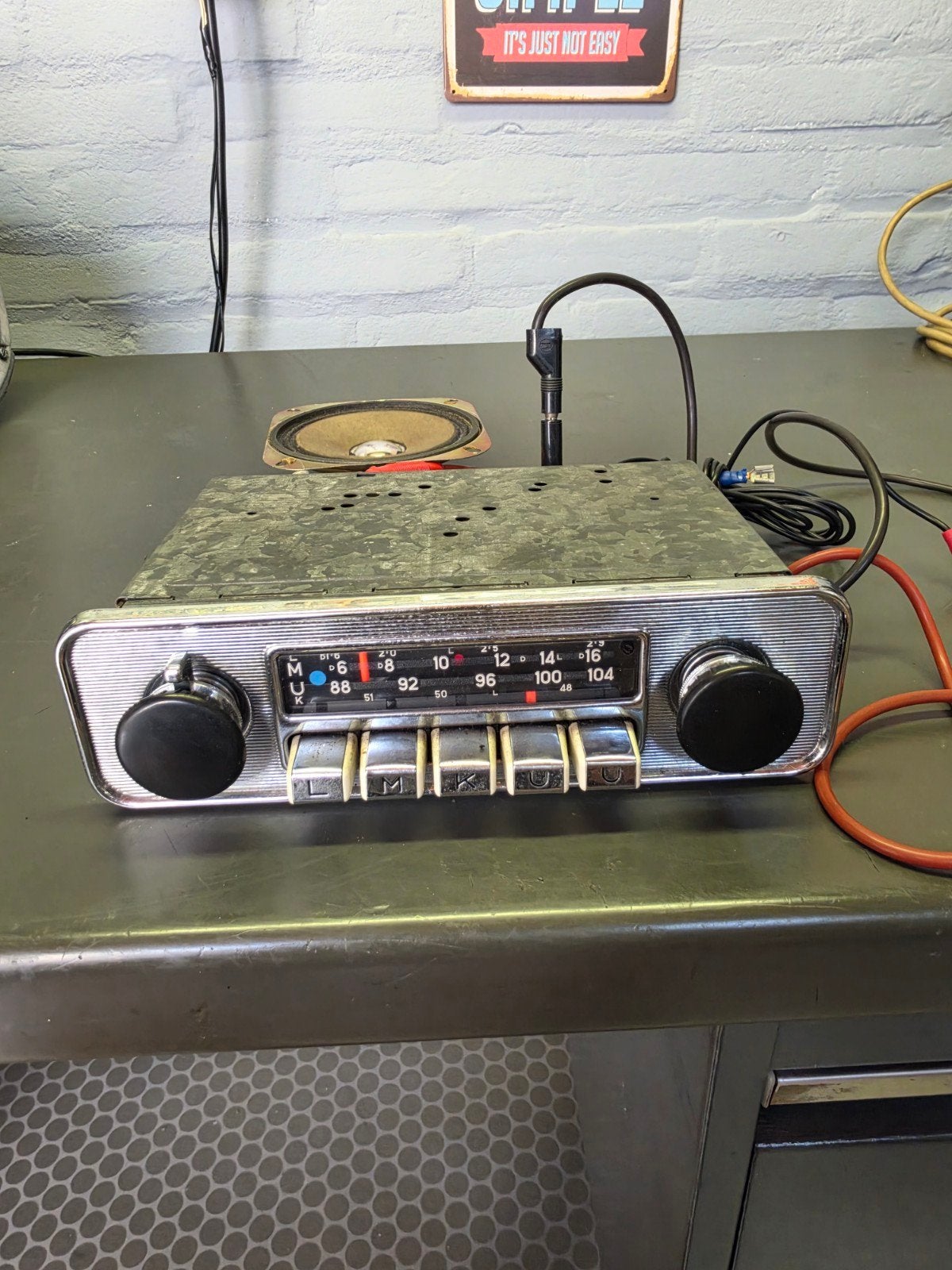 Autoradio voor oltimer, Auto diversen, Ophalen of Verzenden