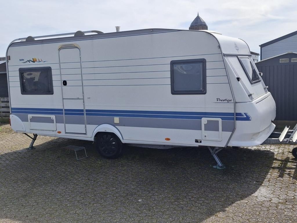 Hobby 495 Prestige Caravan - Comfortabel en Ruim, Caravans en Kamperen, Vast bed, Rondzit, Hobby, Particulier