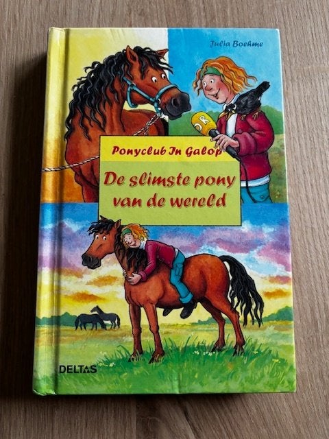 Ponyclub In Galop De slimste pony van de wereld, Ophalen of Verzenden, Gelezen, Julia Boehme, Fictie algemeen