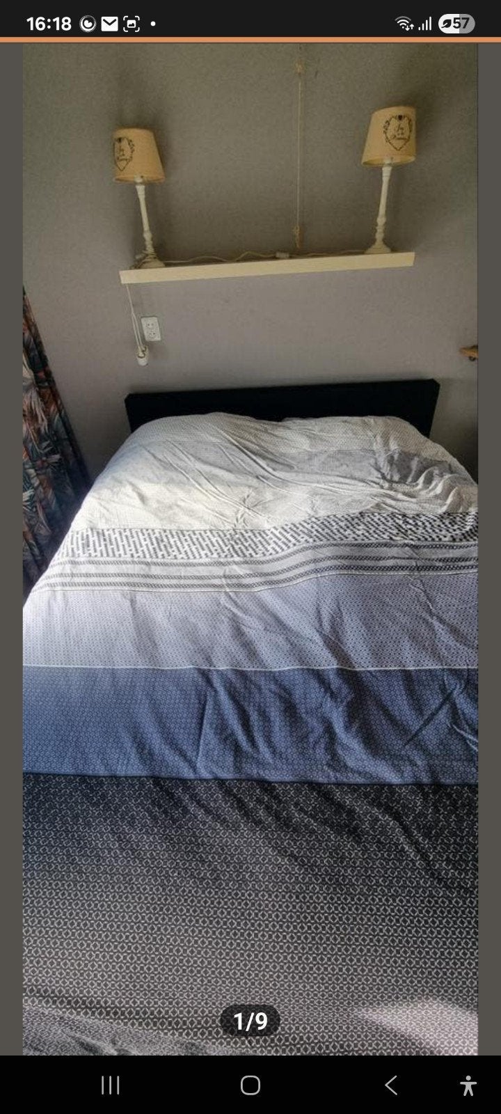 Boxspring met Deron medical hoes, Ophalen, Tweepersoons