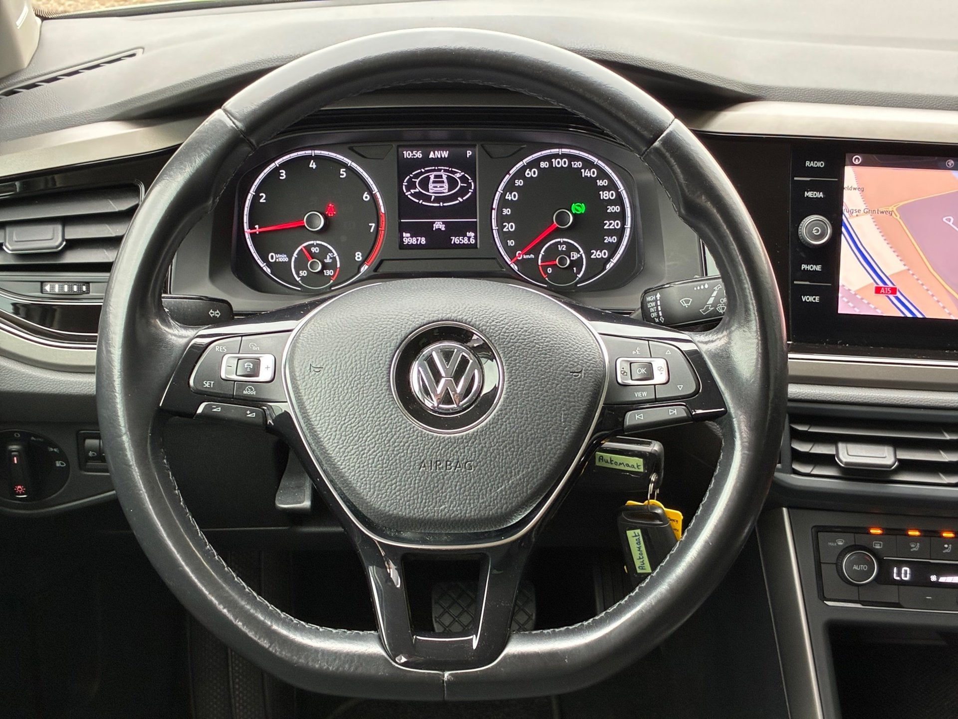 Volkswagen Polo 1.0 TSI Comfortline|Automaat|Navigatie|Cruis, Gebruikt, Euro 6, 95 pk, Origineel Nederlands
