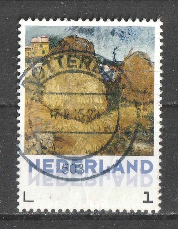 60 E  Vincent van Gogh, Postzegels en Munten, Verzenden, Na 1940, Gestempeld