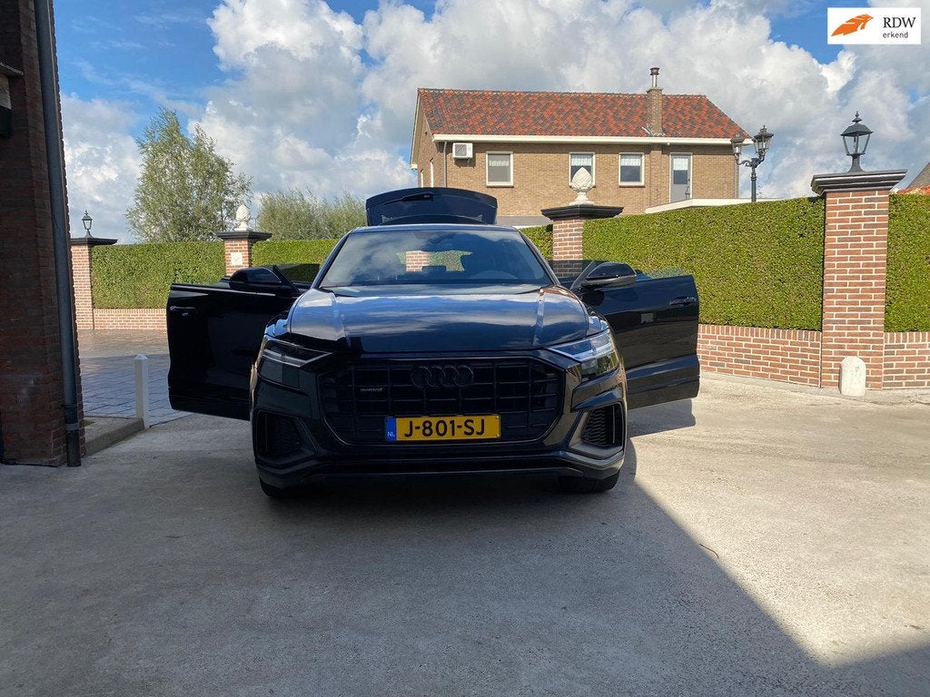 Audi Q8 50 TDI hybride quattro Pro Line Plus Inruil mogelijk, Auto's, Automaat, Euro 6, Zwart, SUV of Terreinwagen