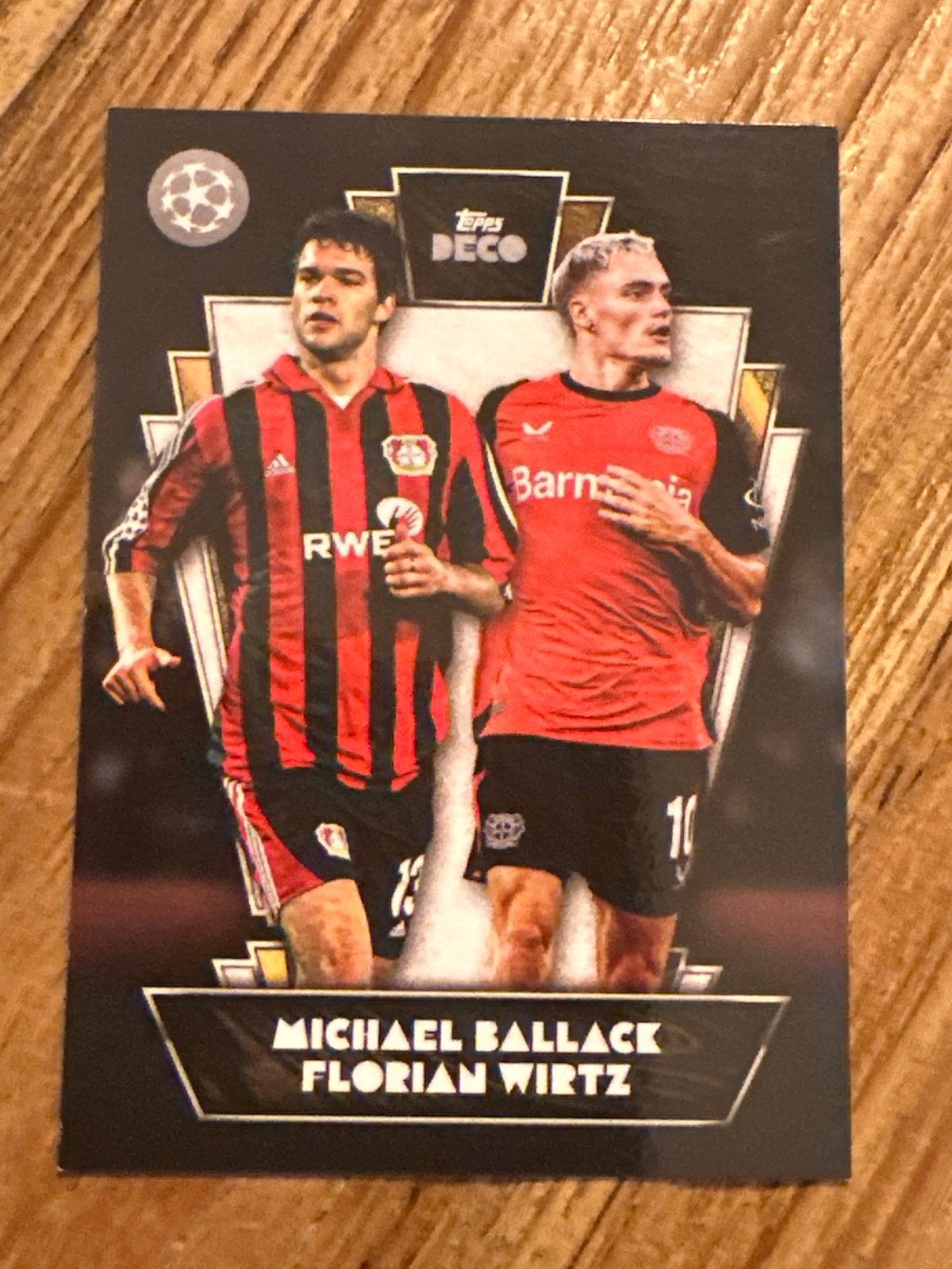 Topps Deco Michael Ballack Florian Wirtz Spelerskaart, Ophalen of Verzenden, Zo goed als nieuw