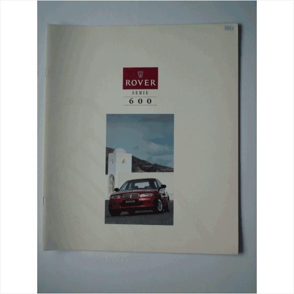 Rover 600 Brochure 1994 #4 Nederlands, Ophalen of Verzenden, Gelezen, Overige merken