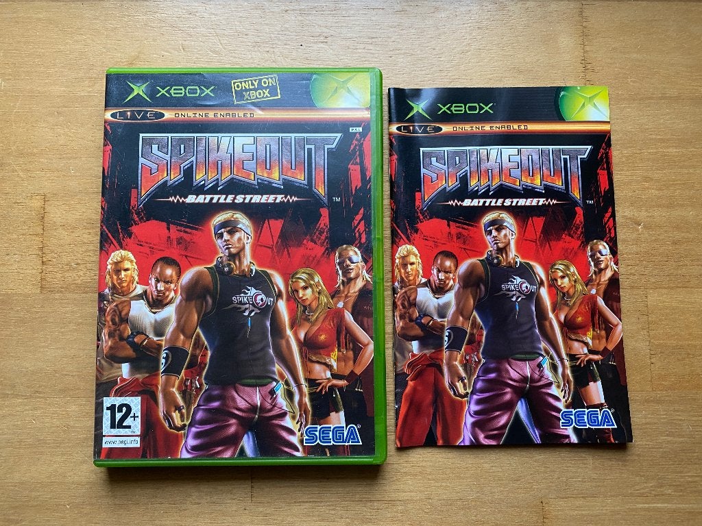Spikeout battlestreet xbox, Spelcomputers en Games, Games | Xbox Original, 1 speler, Racen en Vliegen, Ophalen of Verzenden, Zo goed als nieuw