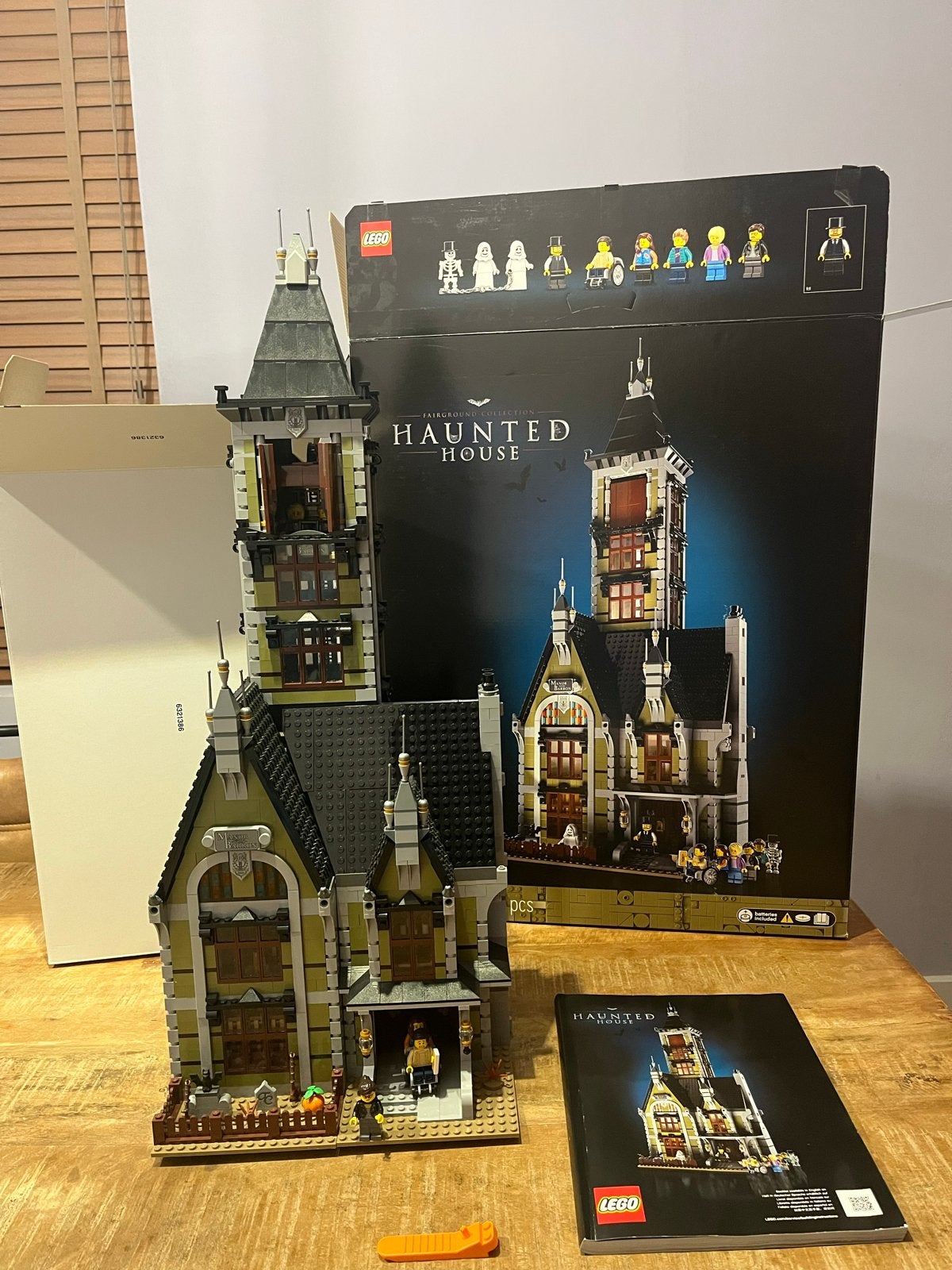 Lego 10273 Haunted House 100% compleet met doos en boekje, Ophalen of Verzenden, Zo goed als nieuw, Lego