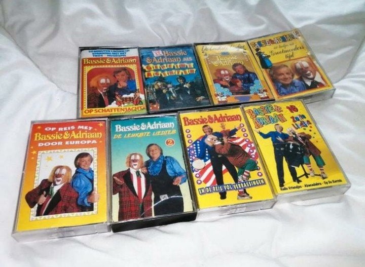 Bassie en Adriaan cassettebandjes, Cd's en Dvd's, Verzenden, Gebruikt, 1 bandje