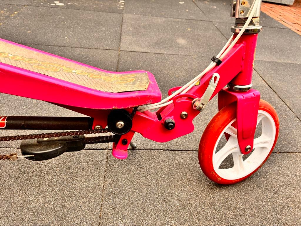 Spacescooter inklapbaar roze, Ophalen, Gebruikt, Gewone step