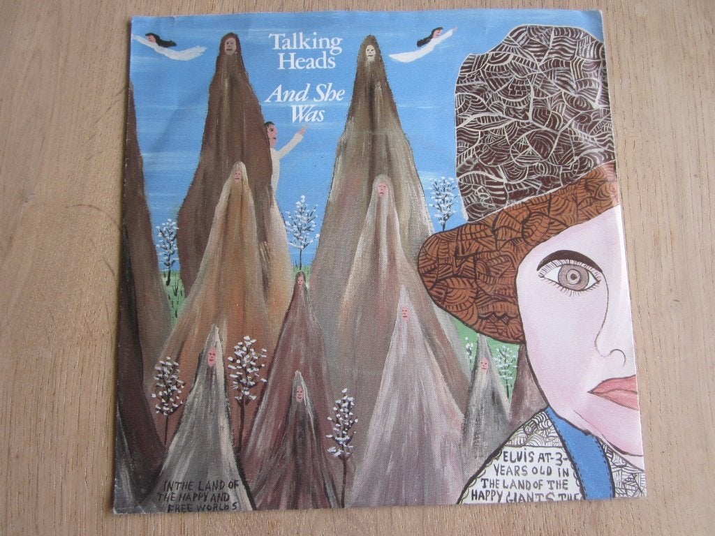 Talking Heads - And she was, Verzenden, 7 inch, Zo goed als nieuw, Pop