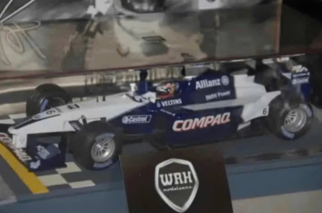 1:18 F1 WILLIAMS MONZA 2001 MONTOYA special Hotwheels WRH, Verzenden, Zo goed als nieuw, Auto, Hot Wheels