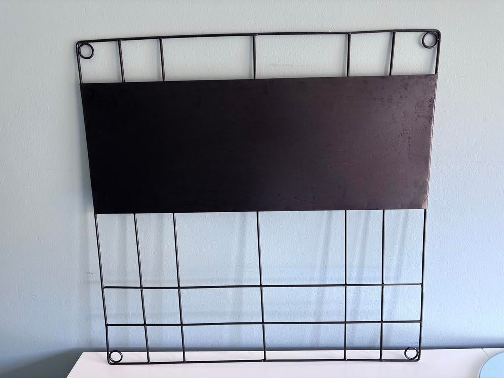 Zwart stalen rek 60x60 cm, Ophalen, Gebruikt