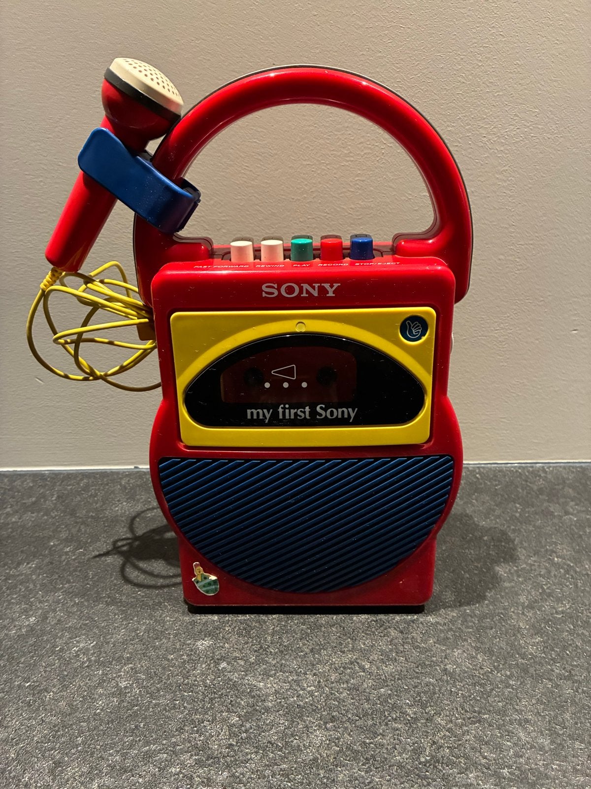 Sony My First Sony Cassette-Corder TCM-4000 met microfoon, Ophalen, Gebruikt, Overige typen, Met geluid