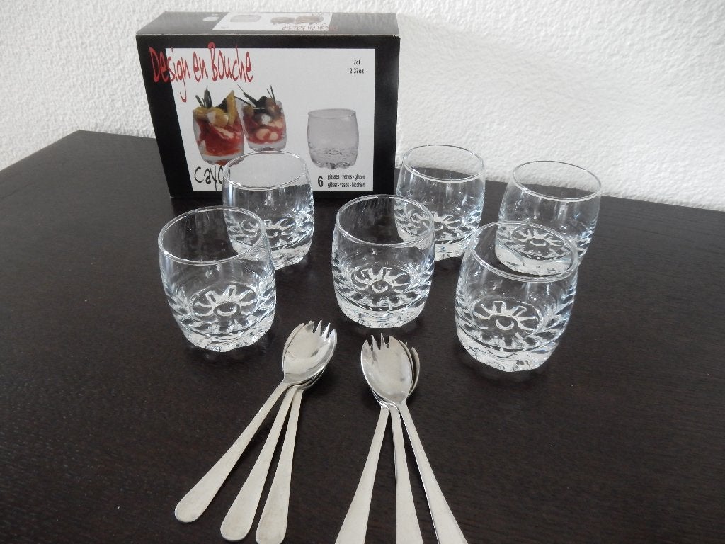 Glaasjes voor amuses, Huis en Inrichting, Keuken | Servies, Glas of Glazen, Nieuw, Ophalen of Verzenden, Glas