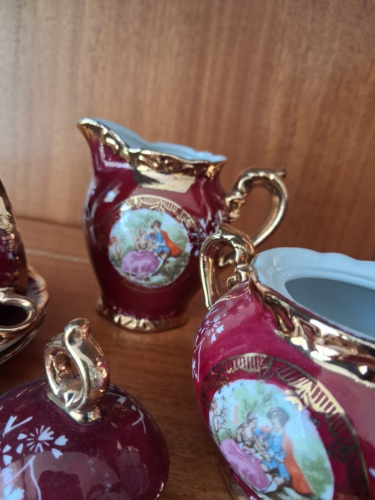 Vintage/Bordeaux Rood/Bavaria, Ophalen of Verzenden