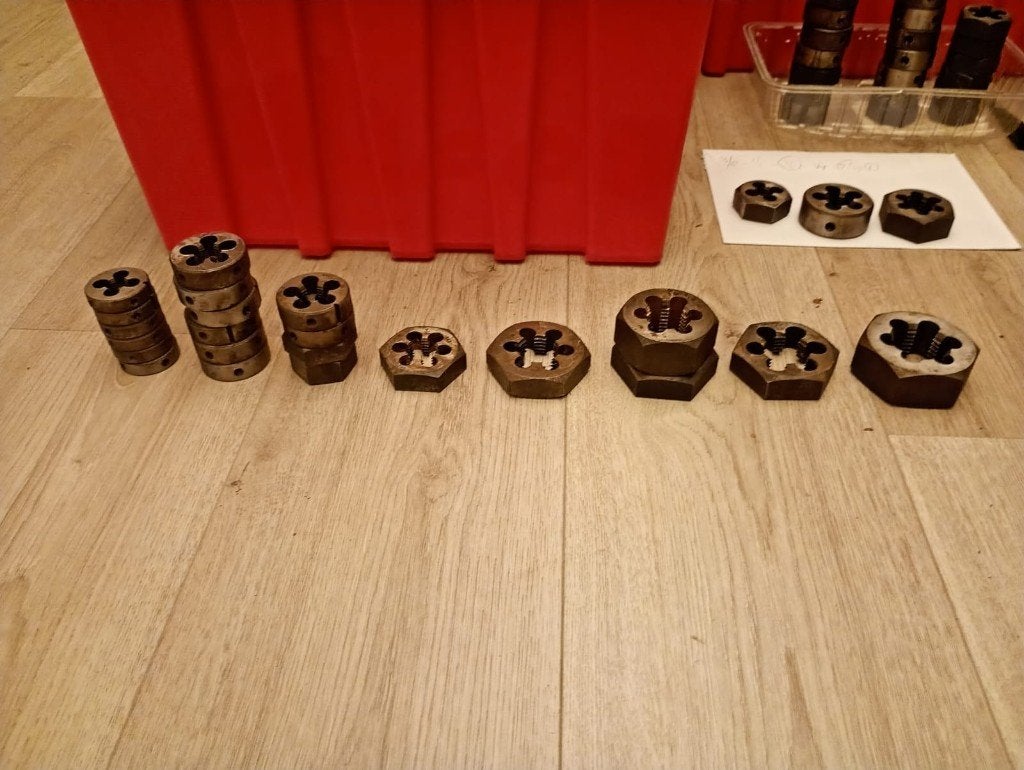 Snijplaten en snijmoeren BSF, Ophalen of Verzenden