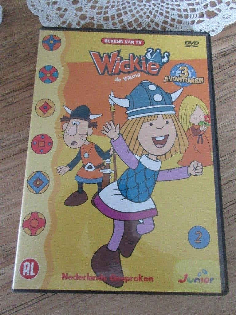 Dvd Wickie de viking. deel2, Cd's en Dvd's, Dvd's | Kinderen en Jeugd, Alle leeftijden, Ophalen of Verzenden, Gebruikt