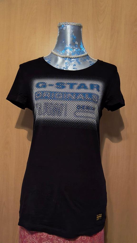 G-Star Originals RAW T-shirt maat M, Maat 38/40 (M), Zwart, Ophalen of Verzenden, Zo goed als nieuw