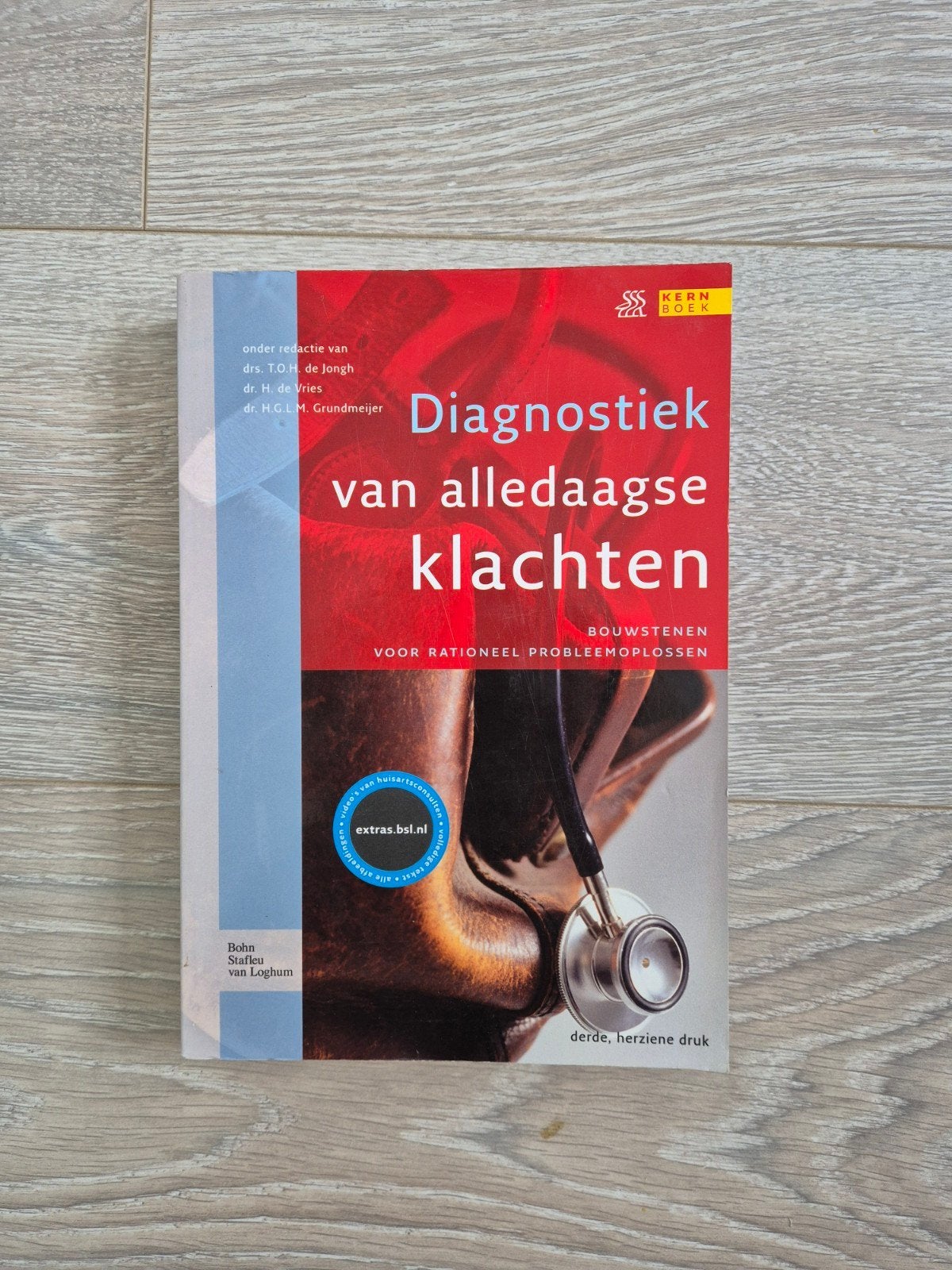 Diagnostiek van alledaagse klachten - 3e druk, Boeken, Studieboeken en Cursussen, Zo goed als nieuw, T.D.H. de Jongh, H. de Vries, H.C.L.M. Grundmeijer