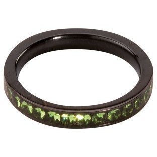Green AA1 Zirkon Ring {Size: 19mm}, Sieraden, Tassen en Uiterlijk, Ringen, 19 tot 20, Nieuw, Dame of Heer, Groen