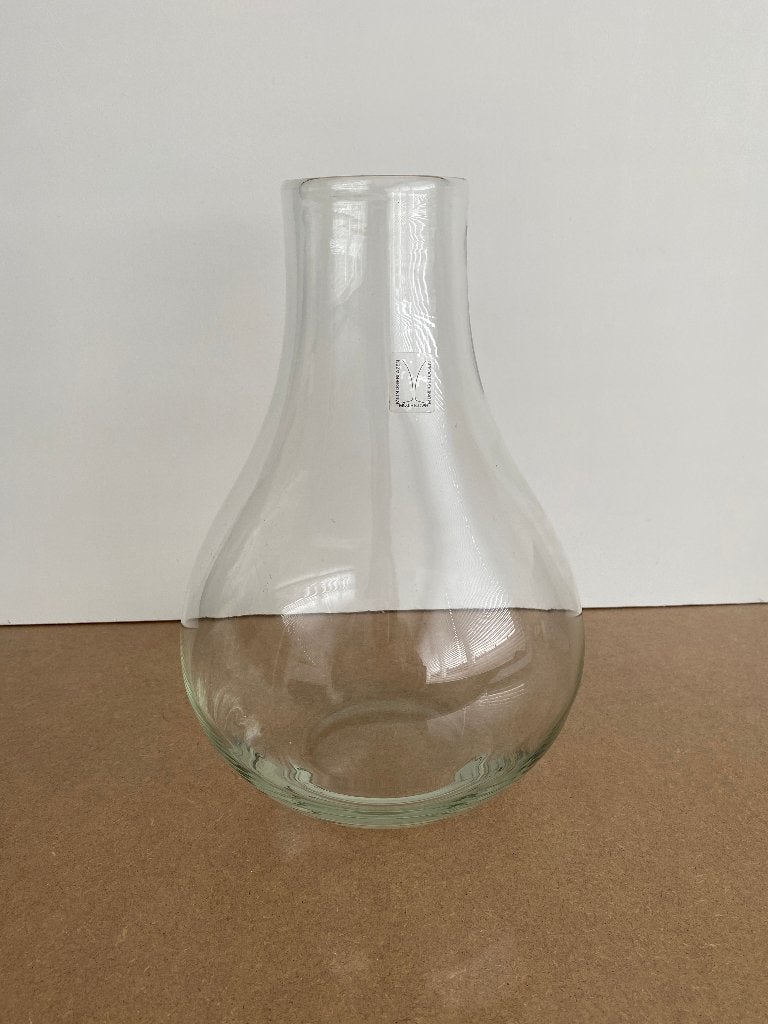 Vaas met bolle buik (mondgeblazen), Ophalen, Overige kleuren, Minder dan 50 cm, Glas