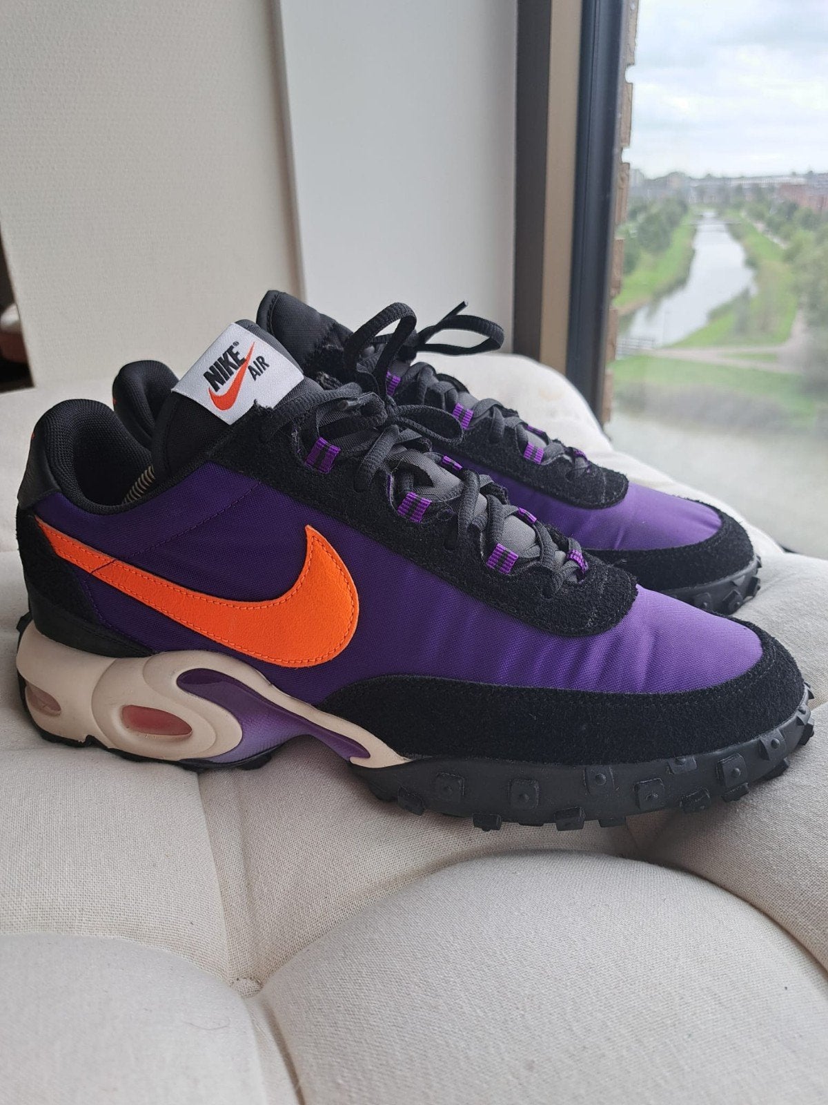 Nike Air Max Waffle SP 'Voltage Purple', Kleding | Heren, Ophalen of Verzenden, Overige kleuren, Nike