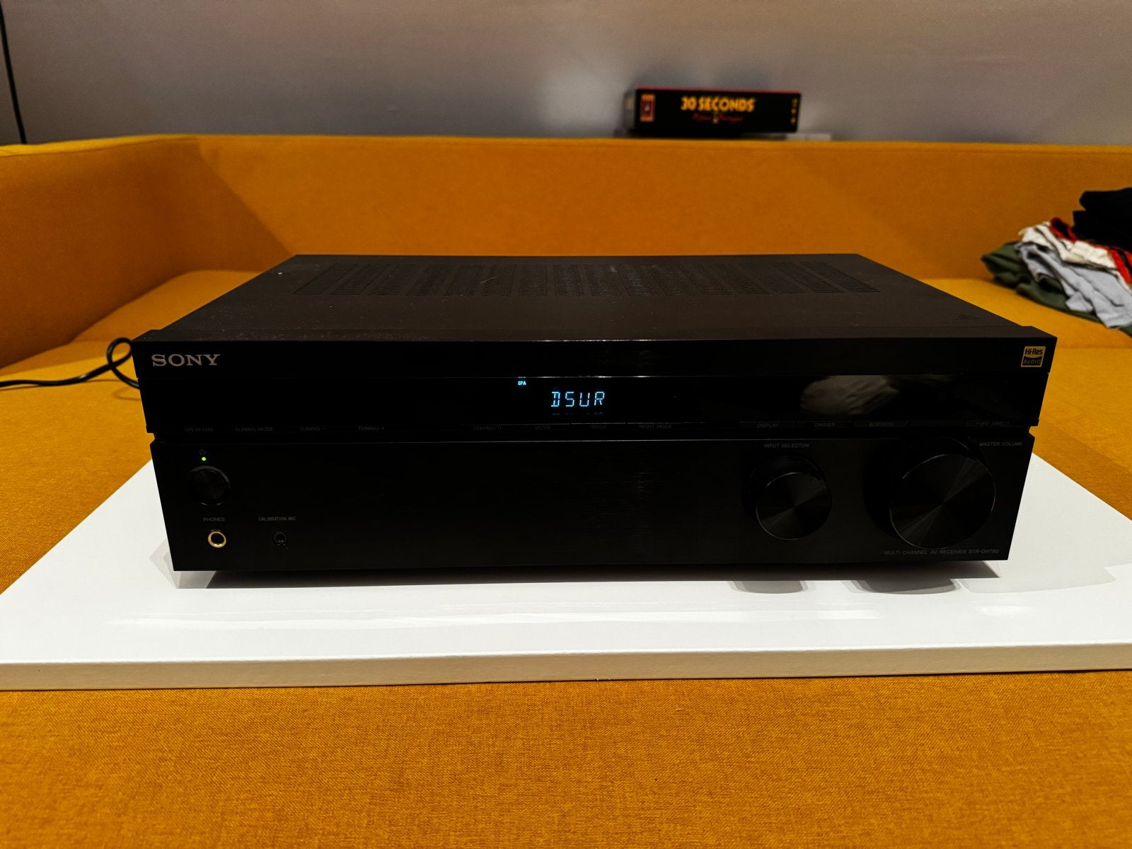 Sony STR-DH790 7.1-kanaals AV-receiver, Ophalen, Zo goed als nieuw, Sony, 120 watt of meer