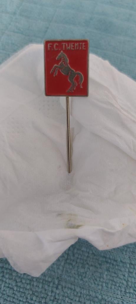 FC Twente Speldje - Vintage Voetbal Pin, Ophalen of Verzenden, Gebruikt, F.C. Twente, Overige typen
