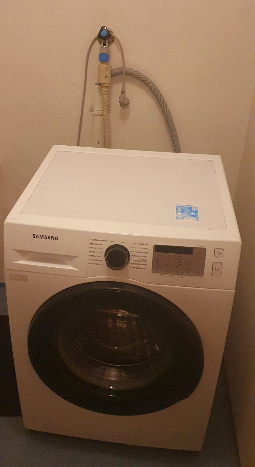 Samsung Wasmachine, Witgoed en Apparatuur, Ophalen, Gebruikt, Energieklasse A of zuiniger, Voorlader