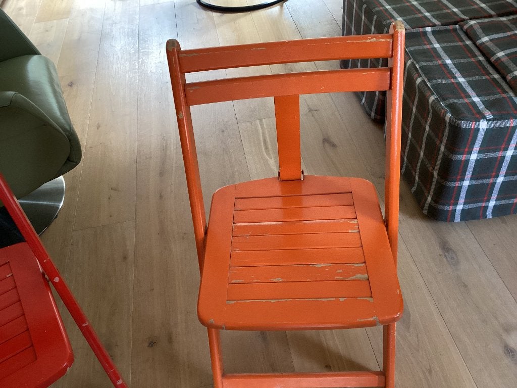 Houten stoelen opklapbaar, Ophalen, Gebruikt, Twee, Overige kleuren