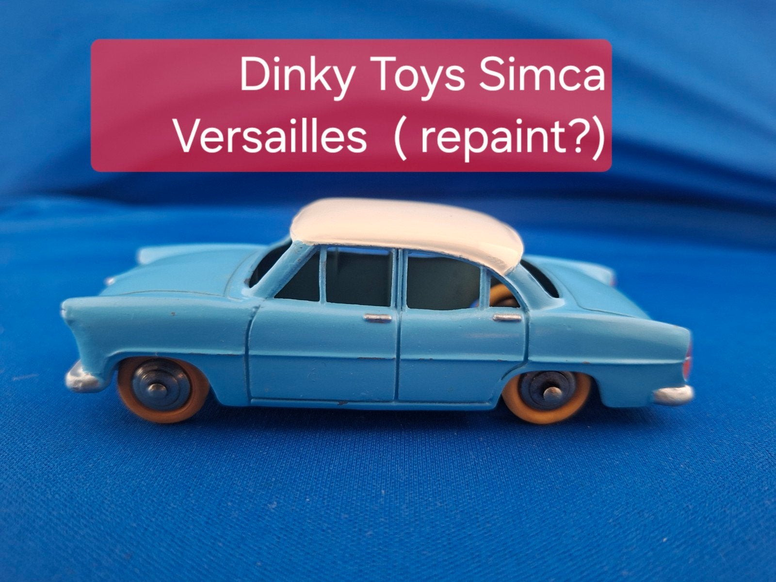Dinky Toys Simca Versailles (mogelijk overgeschilderd), Ophalen of Verzenden
