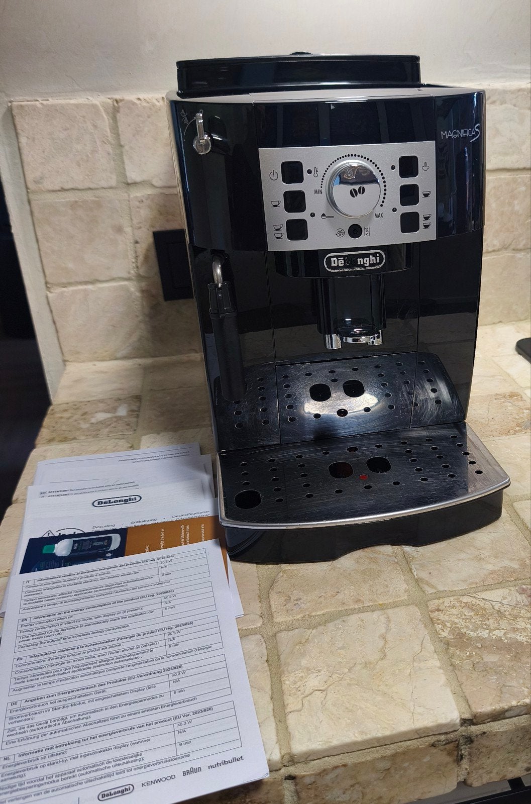 DeLonghi Magnifica S, Stoompijpje, Gebruikt, Koffiemachine, Koffiebonen