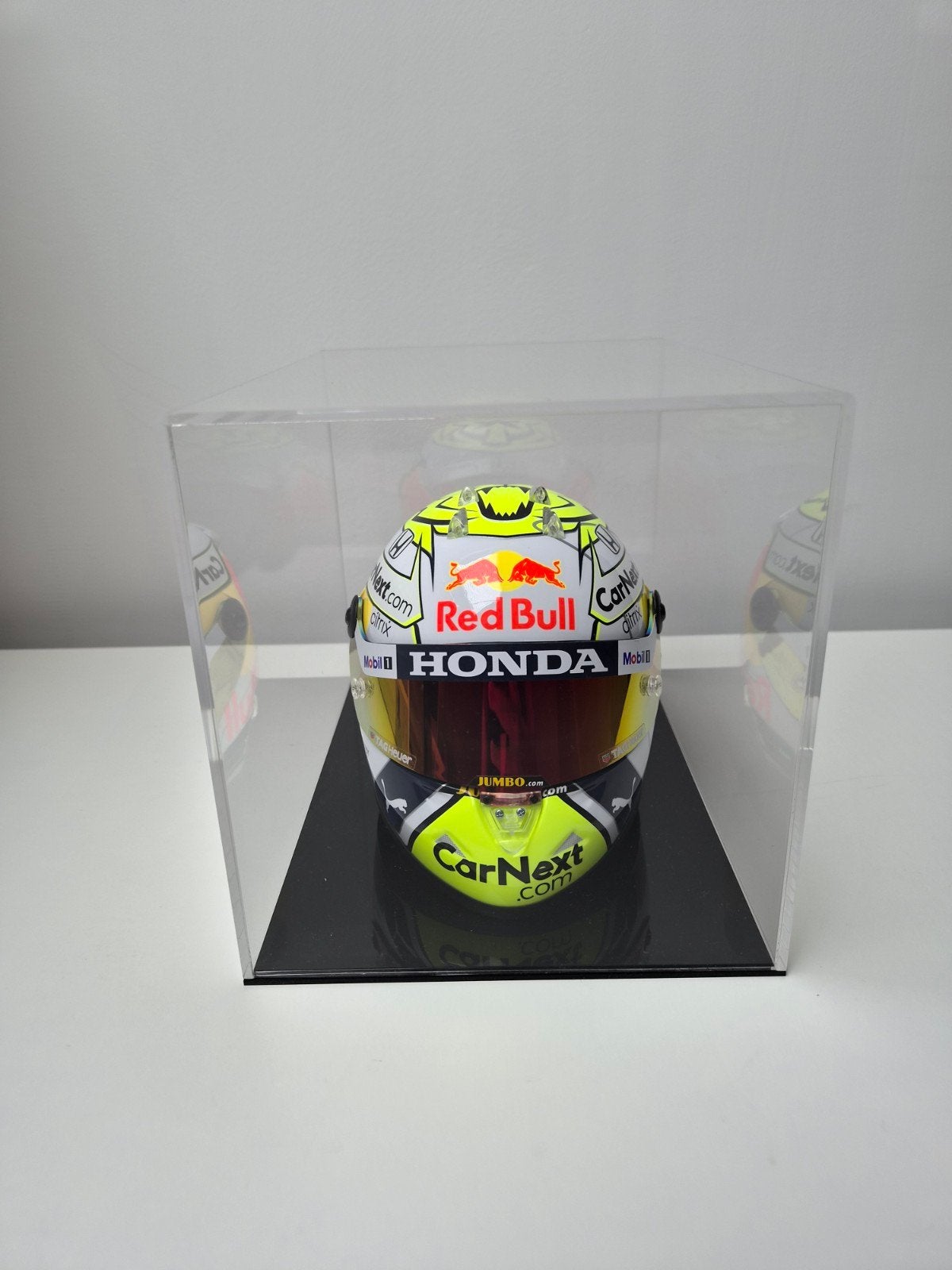 Max Verstappen Styrian GP 2021 Schaalmodel helm 1:2, Ophalen of Verzenden, Nieuw, Formule 1