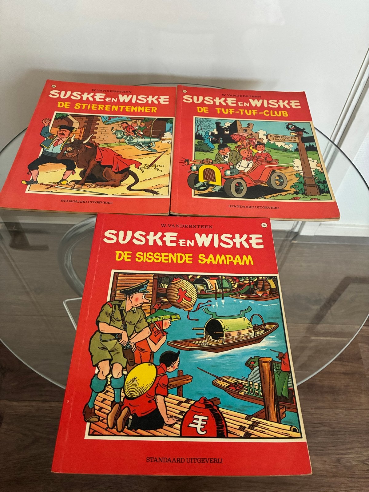3 Vintage Suske en Wiske stripboeken - Jaren '70, Meerdere stripboeken, Ophalen, Gelezen