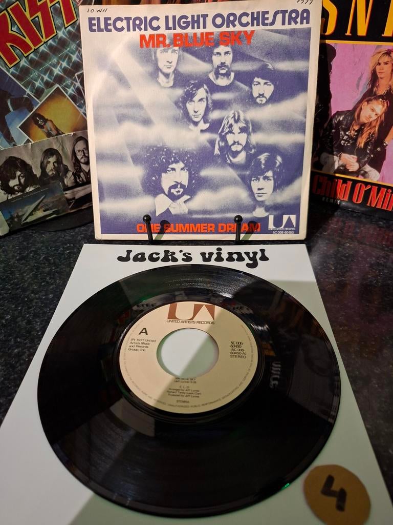 Electric Light Orchestra - Mr. Blue Sky (Single) 1978/4, Gebruikt, 7 inch, Ophalen of Verzenden, 1970 - 1979