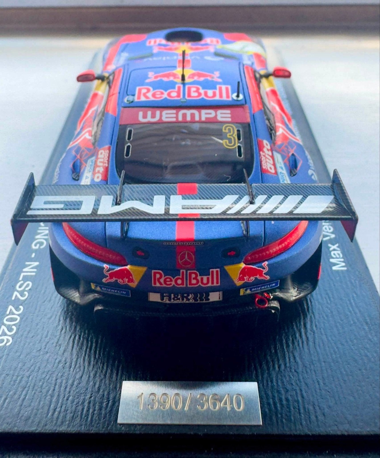 Spark 1:43 Mercedes-AMG GT3 Verstappen Racing NLS2 2026, Ophalen of Verzenden, Zo goed als nieuw