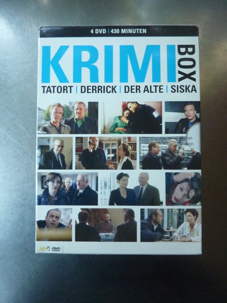 Krimi Box (Tatort, Derrick, Der Alte, Siska), Vanaf 16 jaar, Ophalen of Verzenden, Zo goed als nieuw, Misdaad