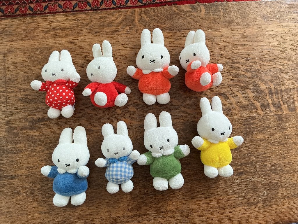Dick Bruna # Nijntje knuffels e.a. - zie foto's, Nijntje, Ophalen of Verzenden, Zo goed als nieuw, Kat
