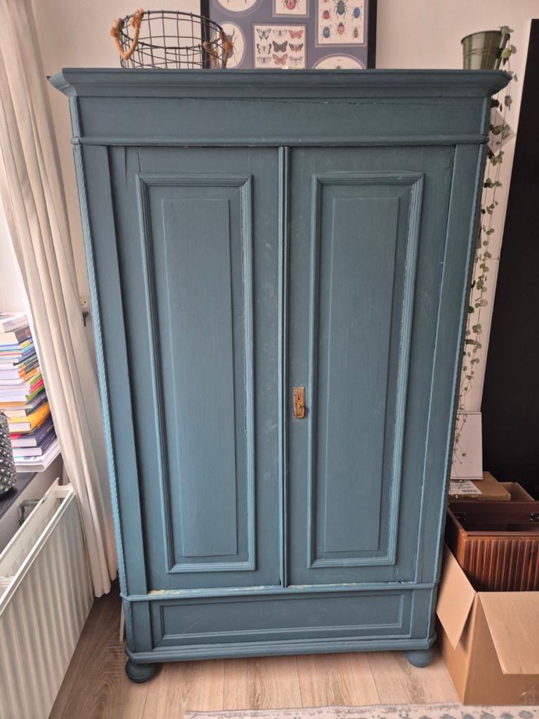 Brocante Kast - Opknapper met losse deur, Antiek en Kunst, Ophalen