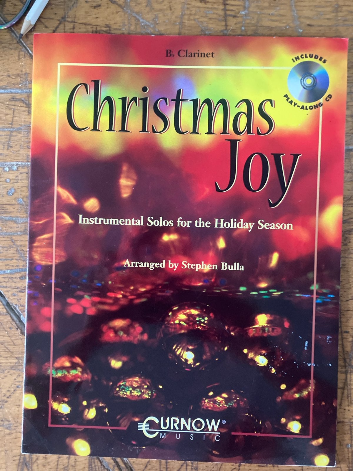 Christmas Joy - Instrumentale Solos voor Klarinet (met CD), Gebruikt, Klassiek, Les of Cursus, Ophalen of Verzenden
