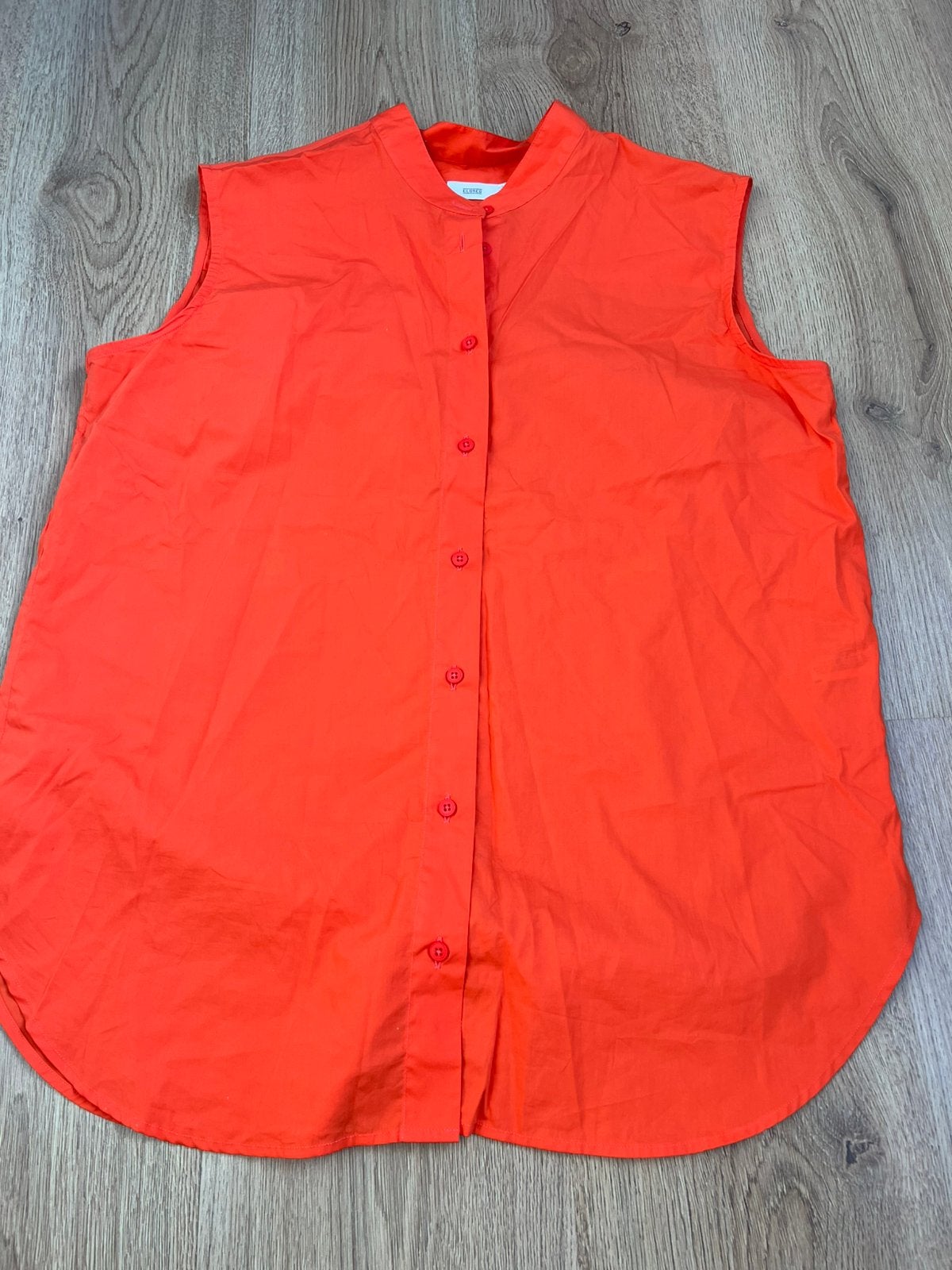 Closed koraal oranje blouse biologisch katoen l, Closed, Maat 42/44 (L), Oranje, Ophalen of Verzenden