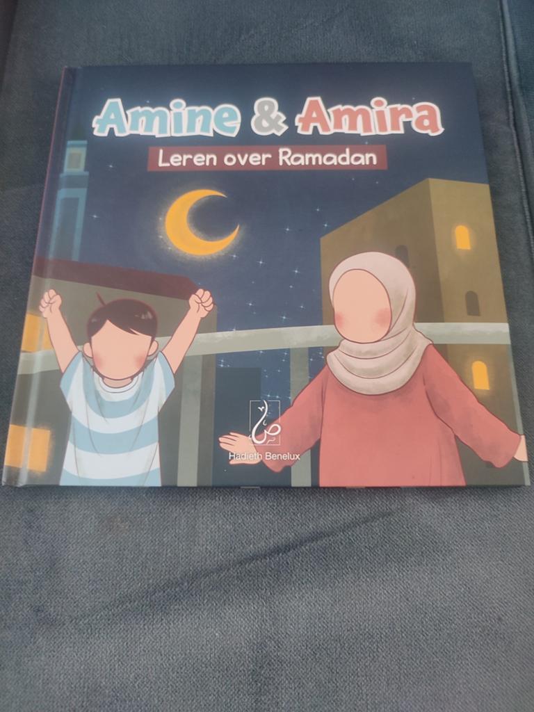 Amine & Amira: Leren over Ramadan - Kinderboek, Ophalen of Verzenden, Zo goed als nieuw, Hadith Benelux, Islam